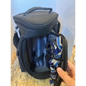 HP Picnic Time Insulated Wine & Cheese Tote Carrier Bag Black